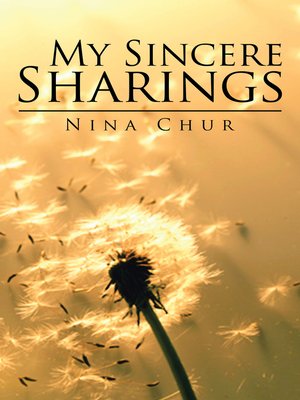 cover image of My Sincere Sharings